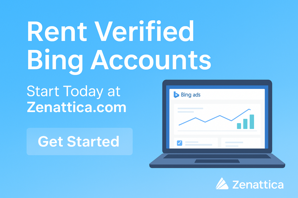 A simple solution for advertisers—rent a Bing Agency Account from Zenattica and start campaigns without restrictions.