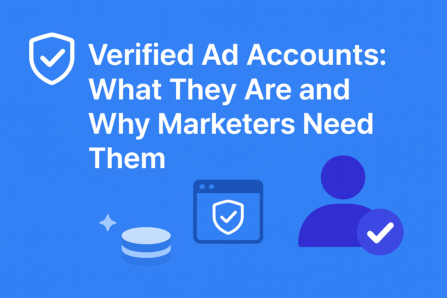 Infographic highlighting the key advantages of renting a Bing Agency Account: security, speed of launch, platform trustworthiness.