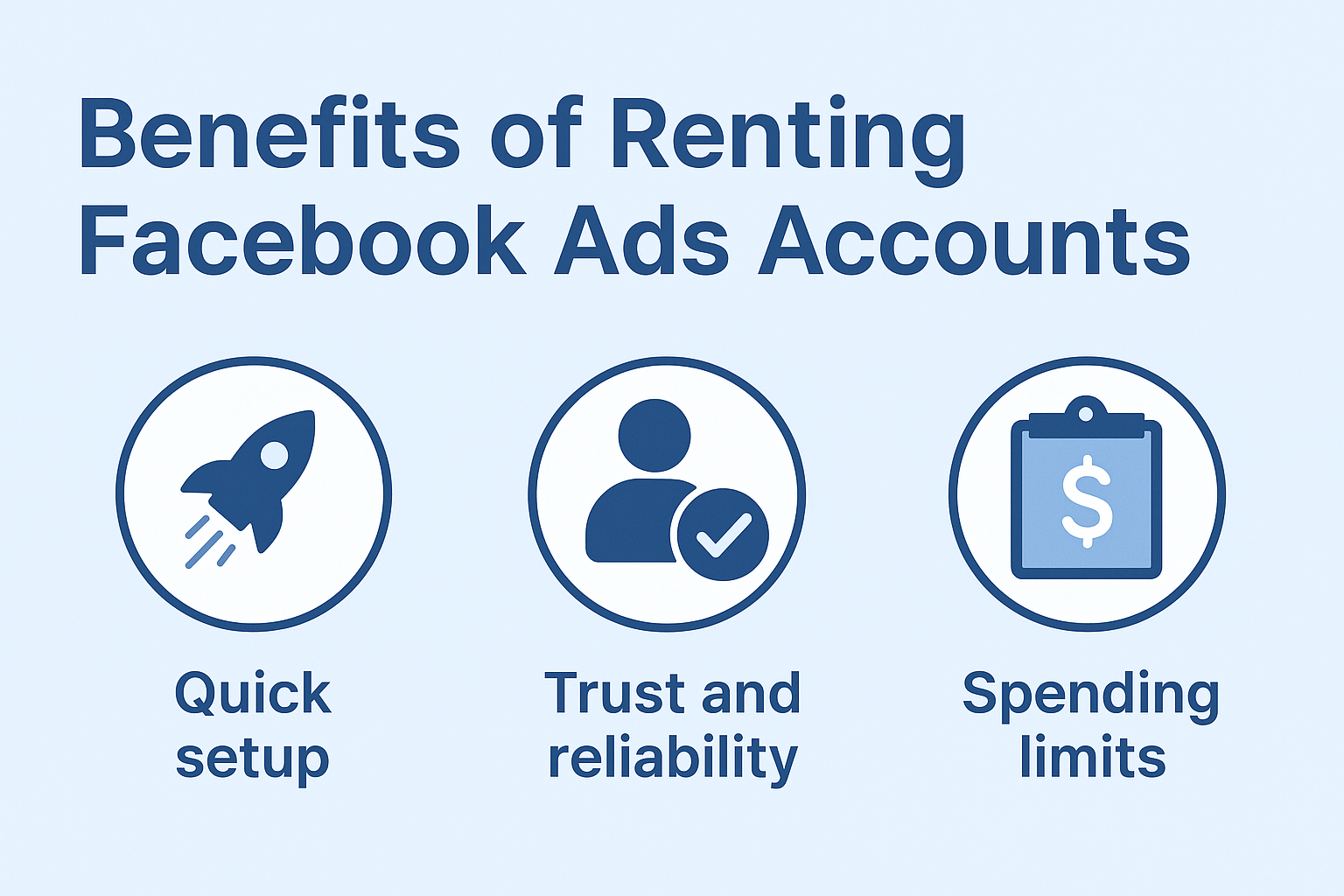 Benefits of renting Facebook Ads accounts