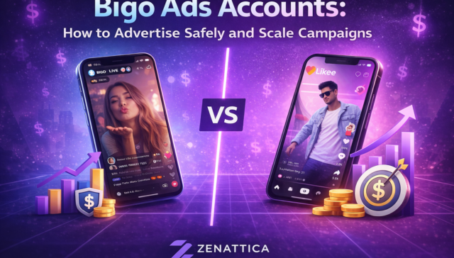 Bigo Ads accounts cover image: advertise safely and scale campaigns with Zenattica